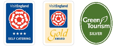 Four star gold and Green Tourism silver awards